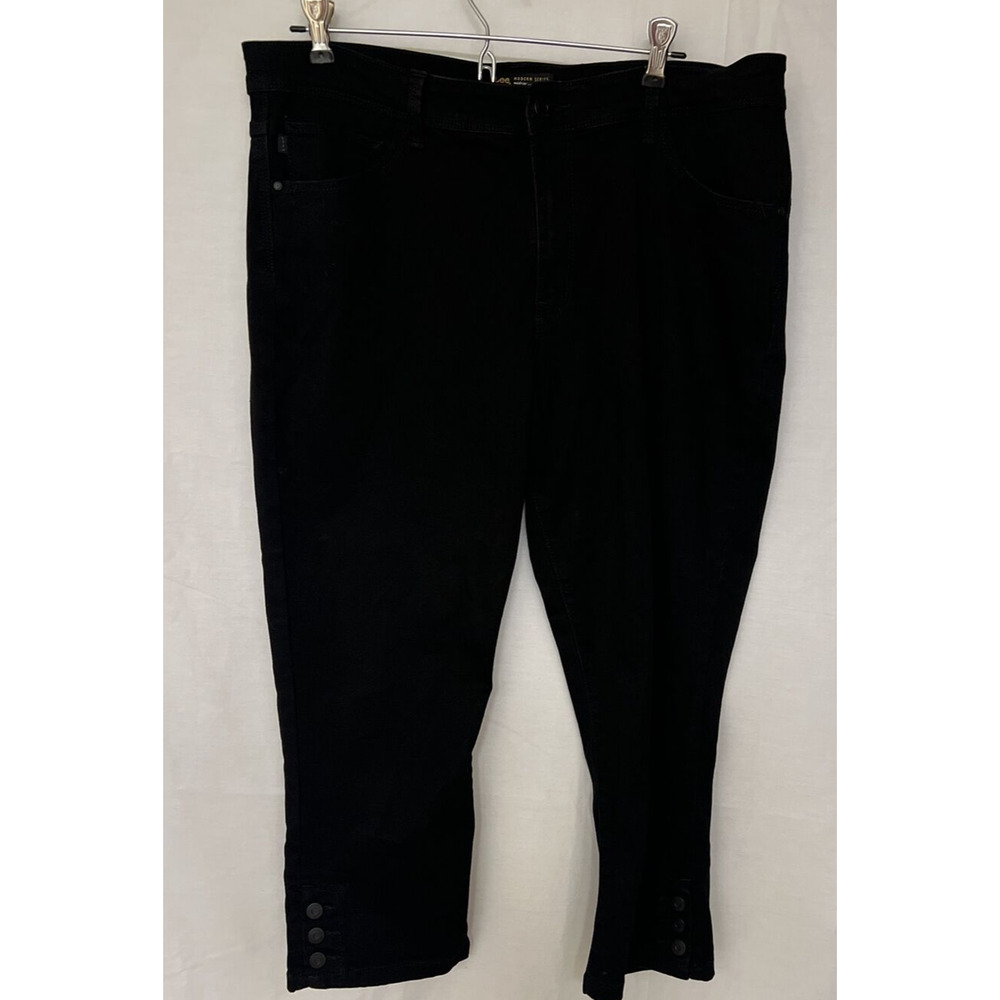LEE MODERN SERIES MIDRISE FIT WOMENS JEANS CAPRIS PANTS Stretch SIZE 16
